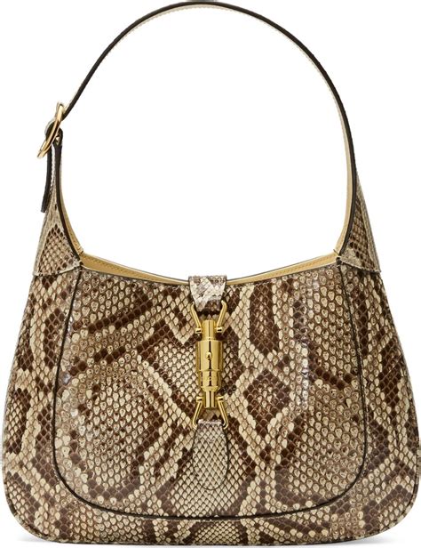 Jackie 1961 python small shoulder bag .